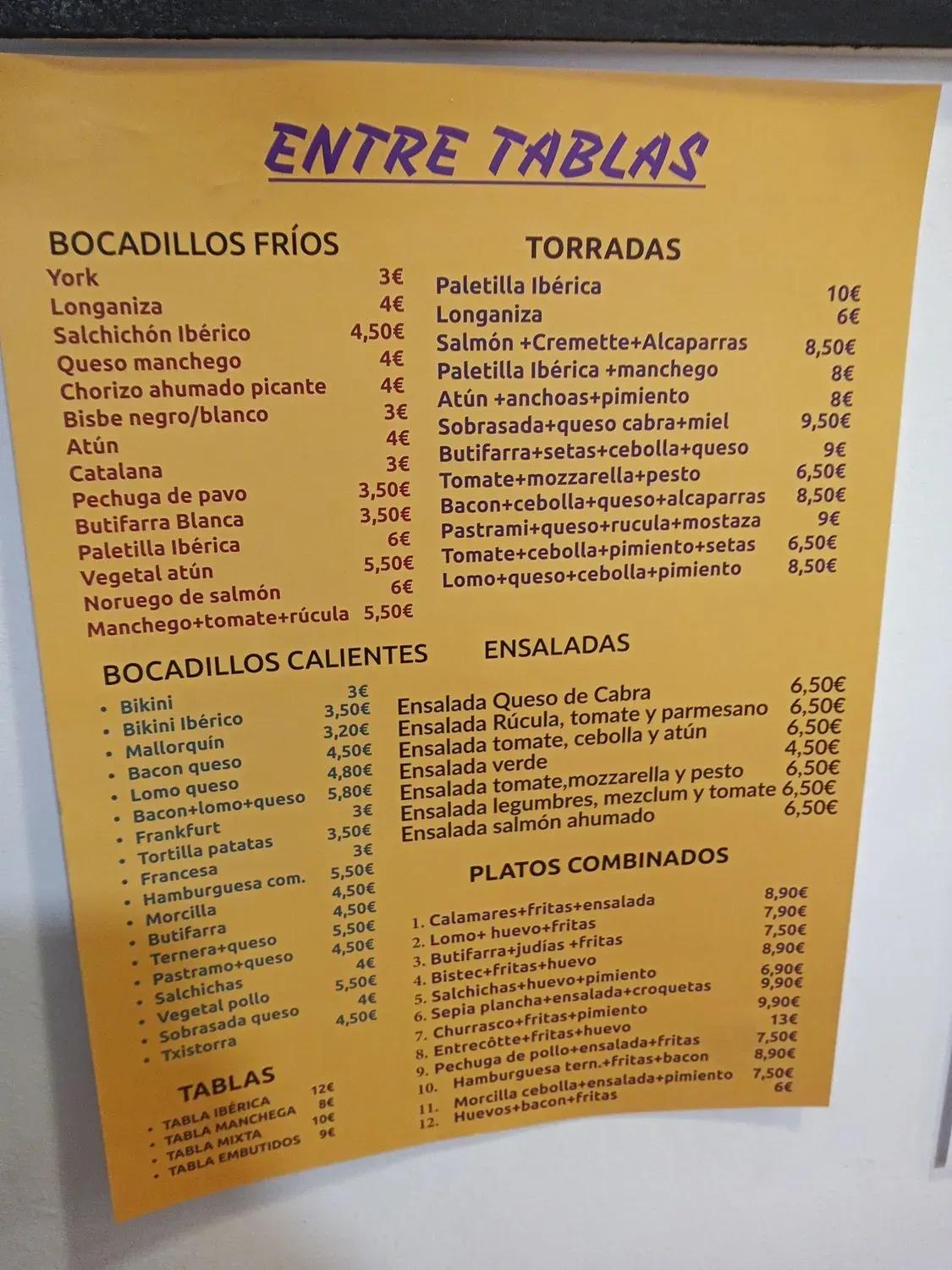 Menu 3