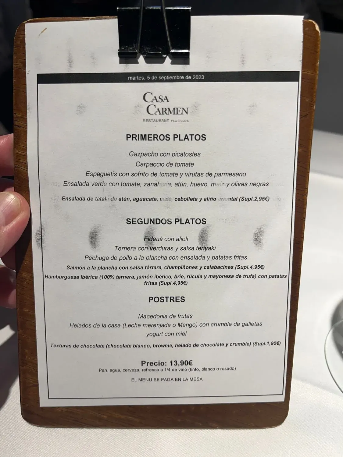 Menu 3