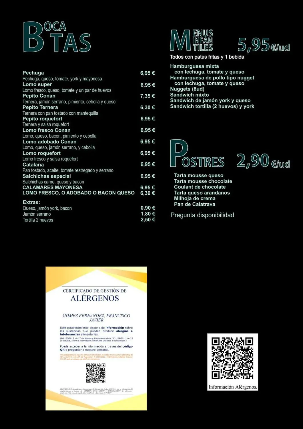 Menu 3