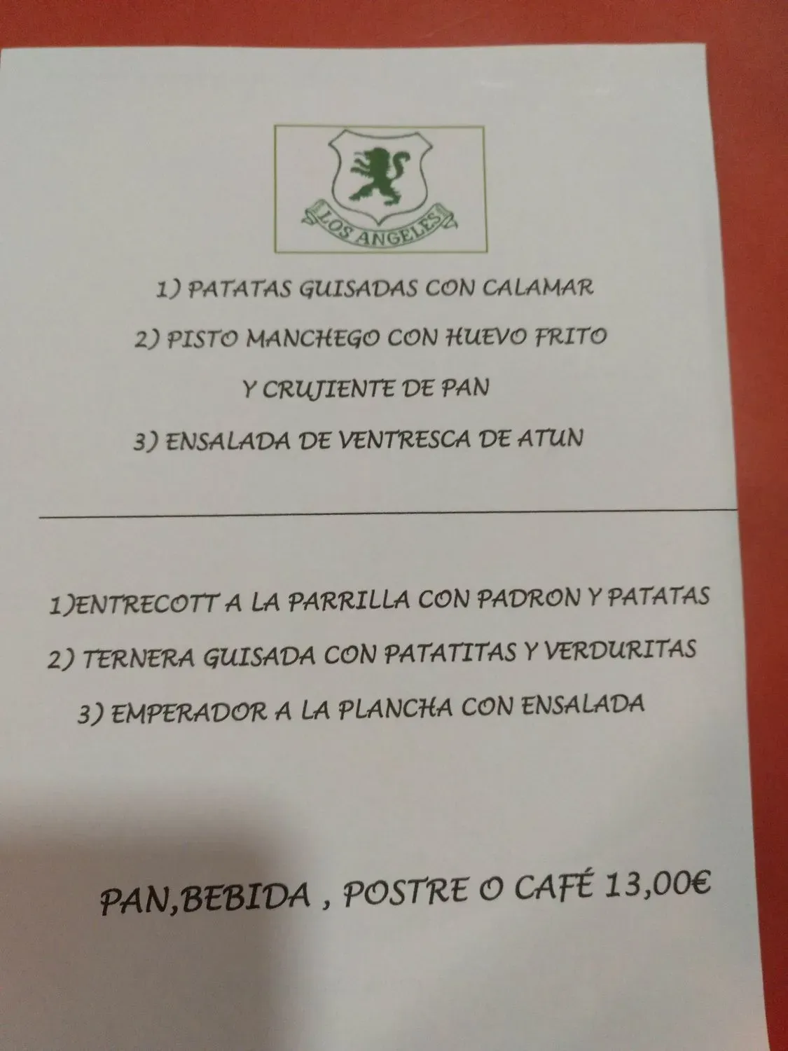 Menu 3