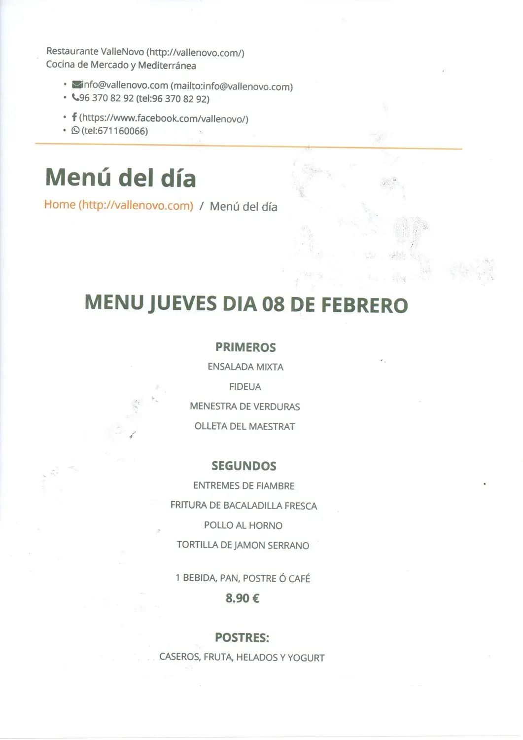 Menu 3