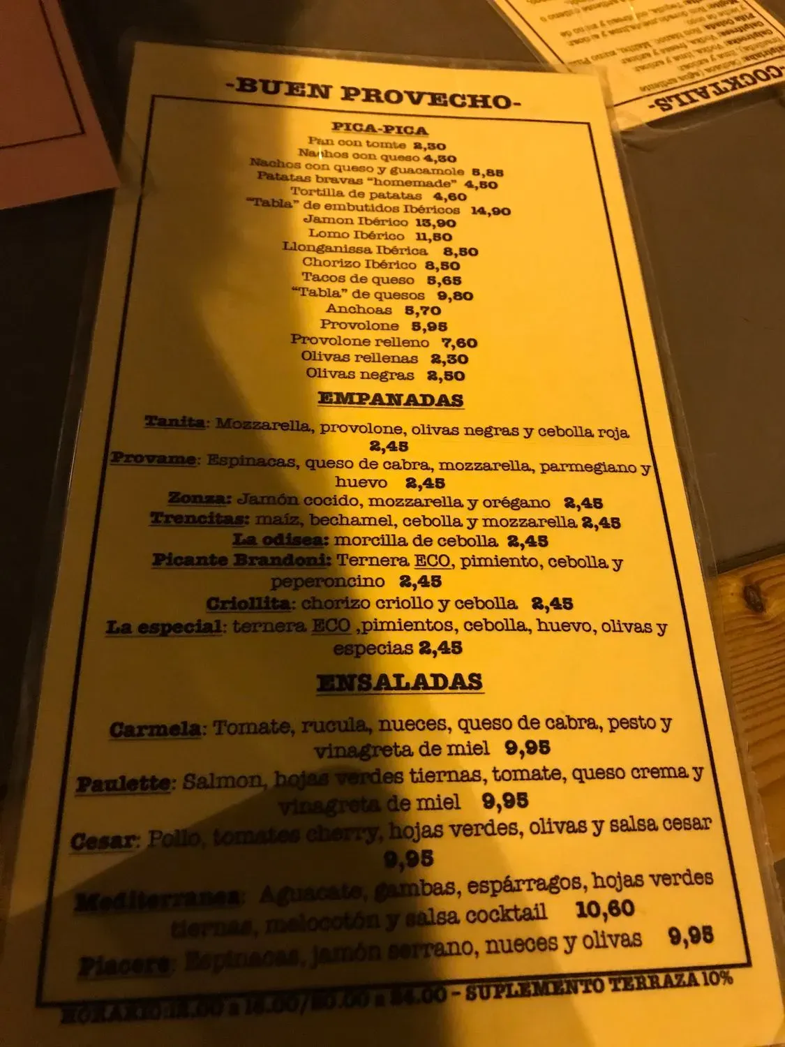 Menu 3