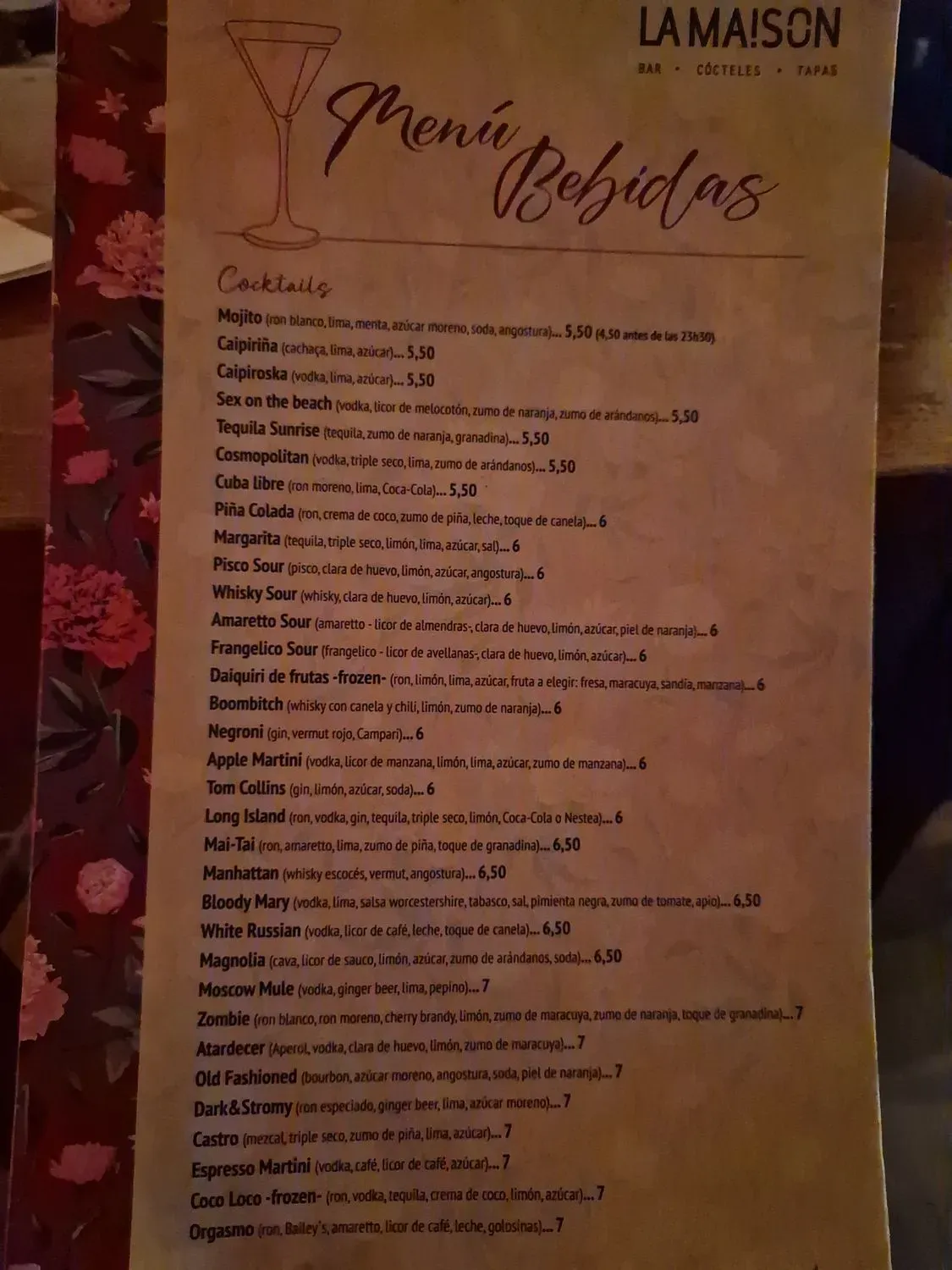 Menu 3