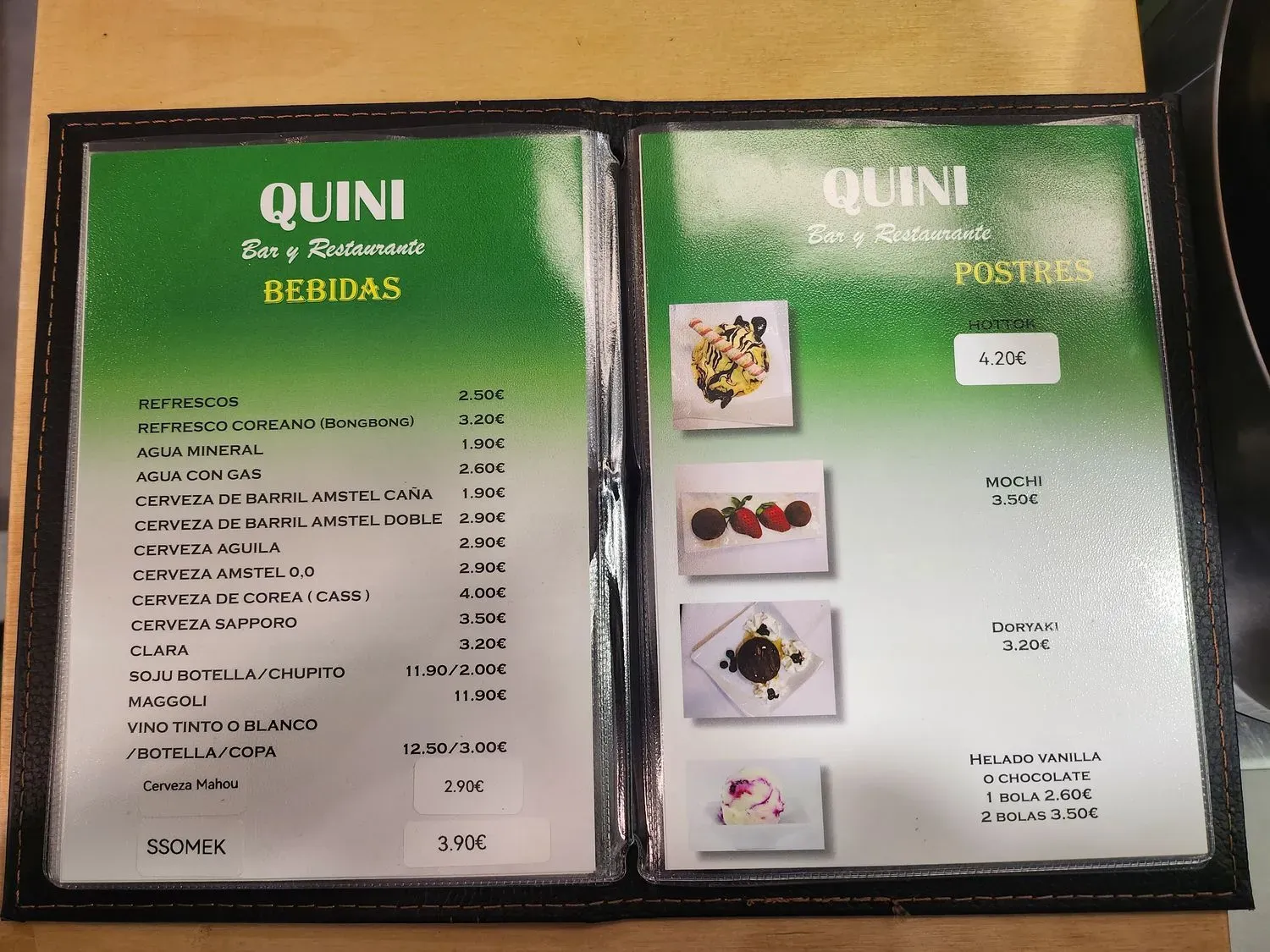 Menu 3