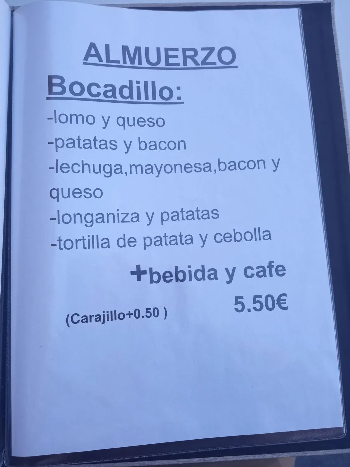 Menu 3