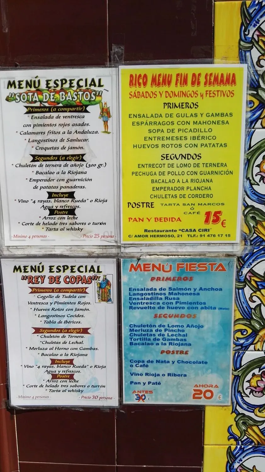 Menu 3