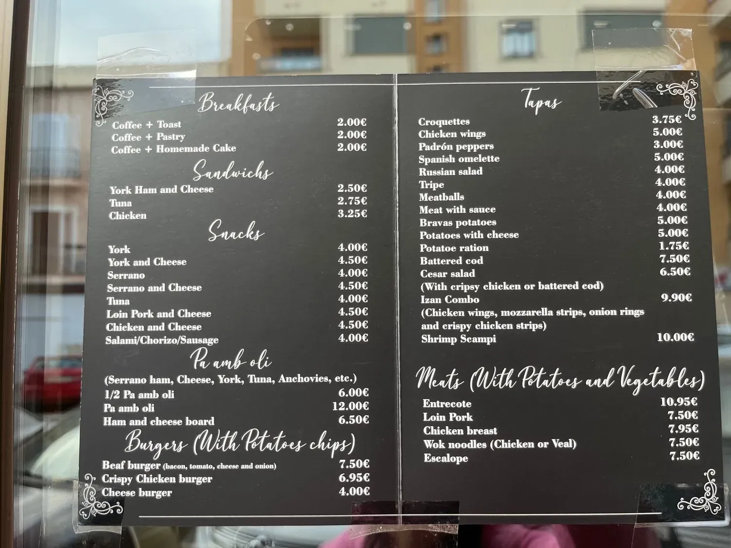 Menu 3