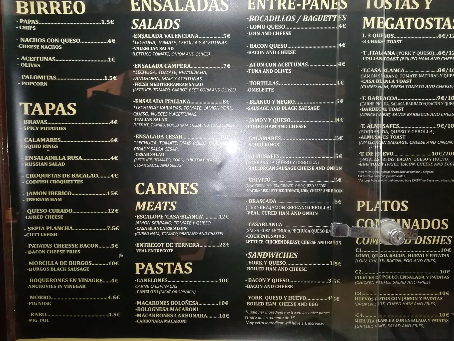 Menu 3