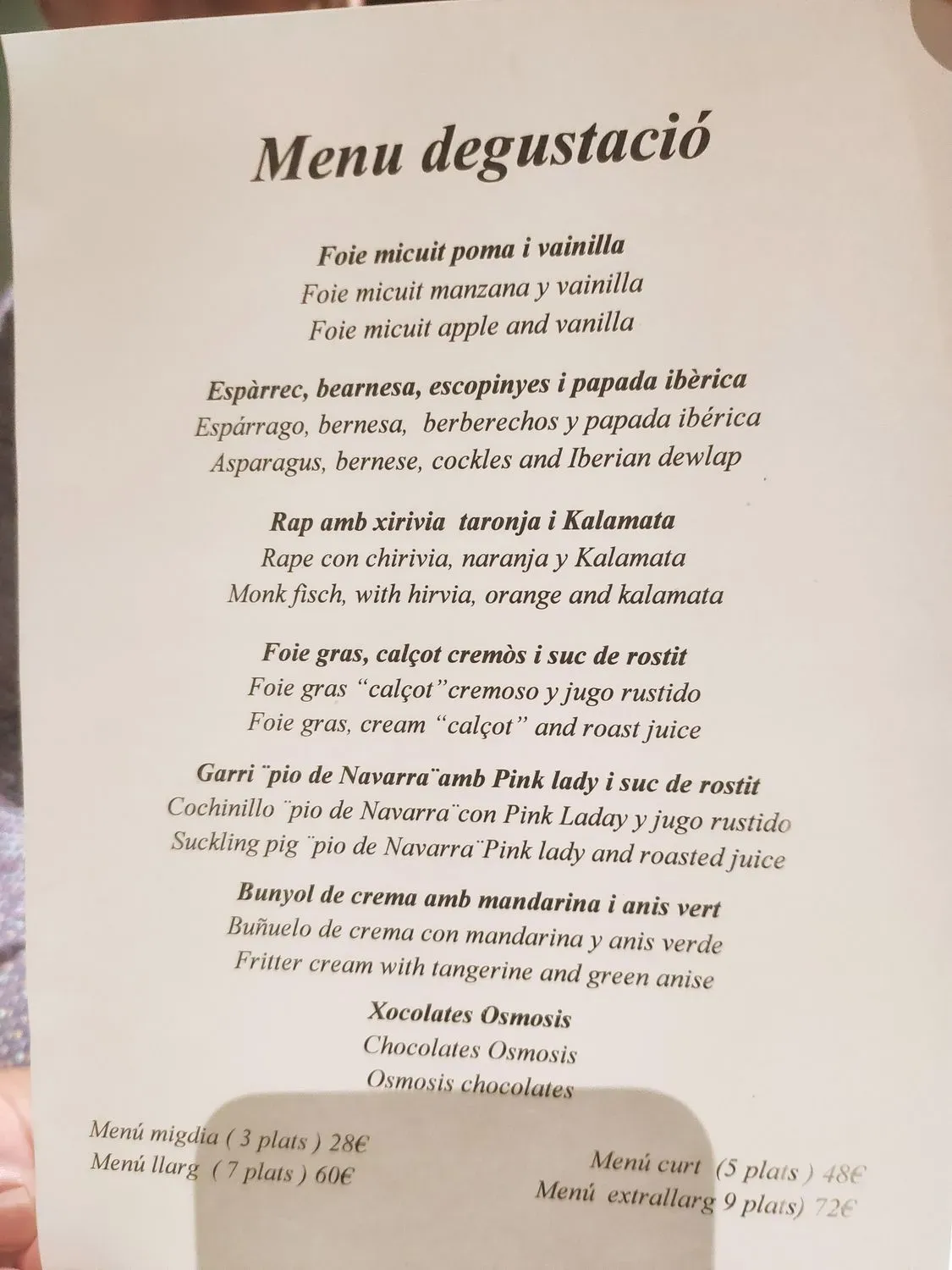 Menu 3