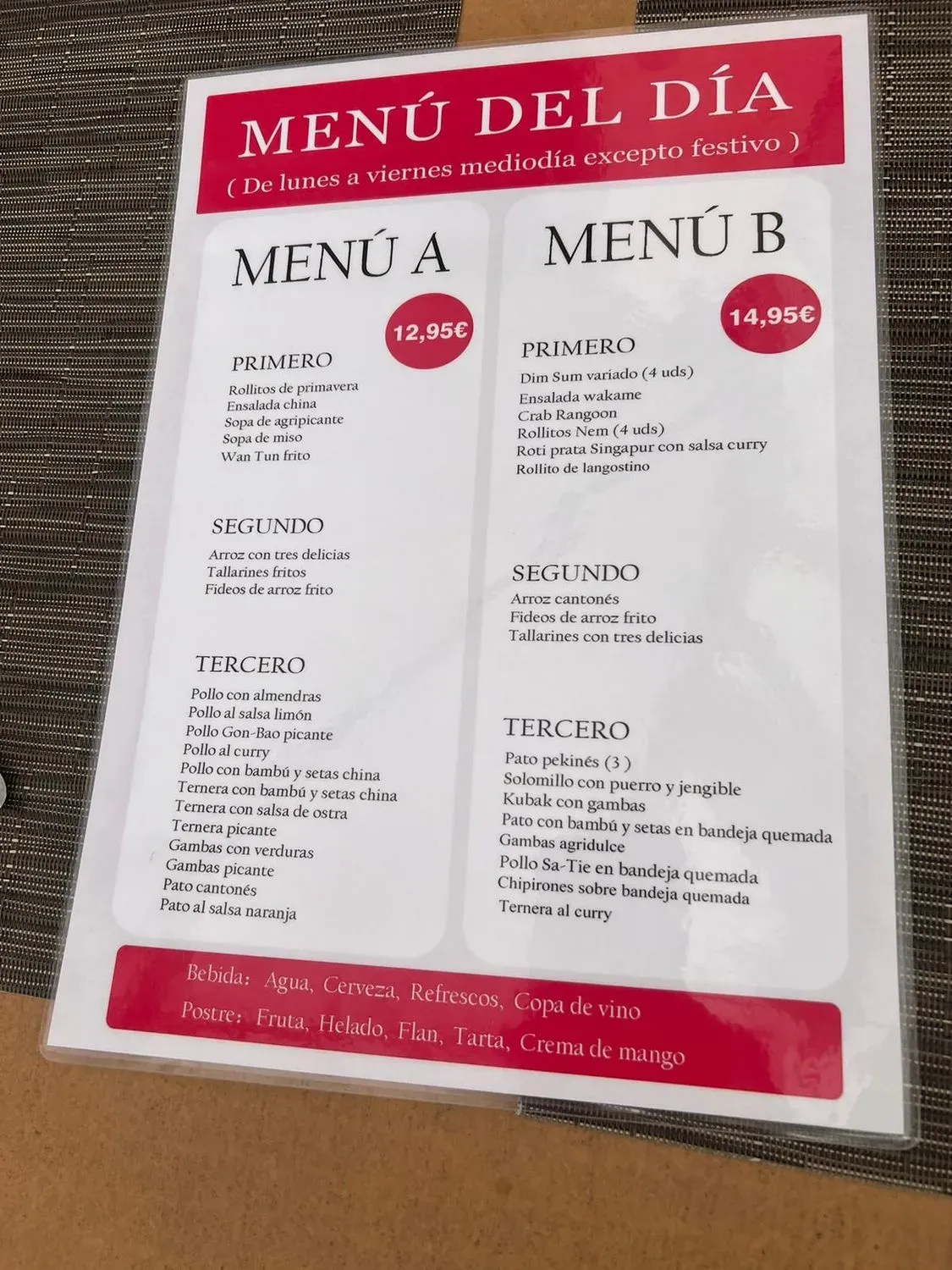 Menu 3