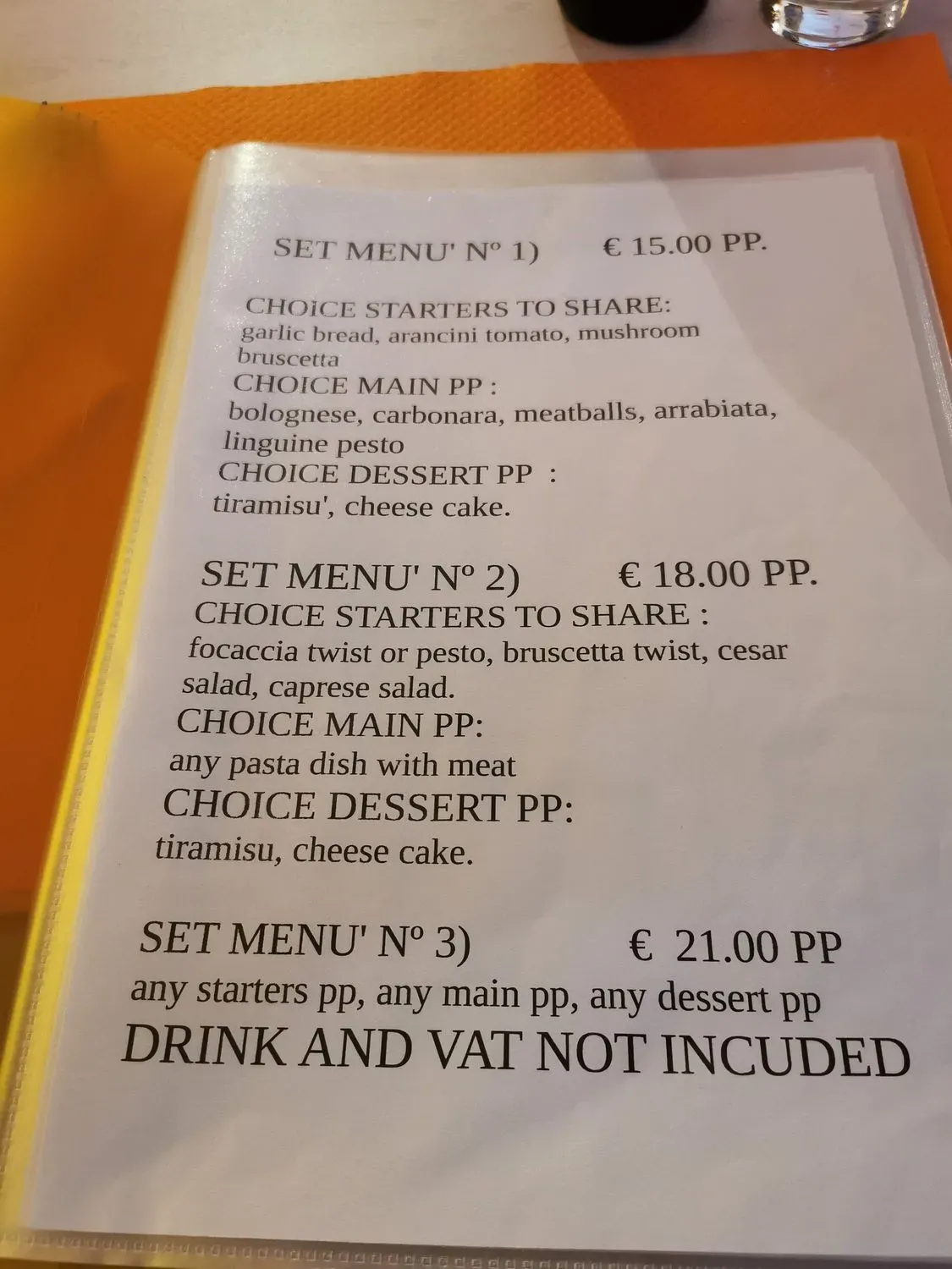 Menu 3