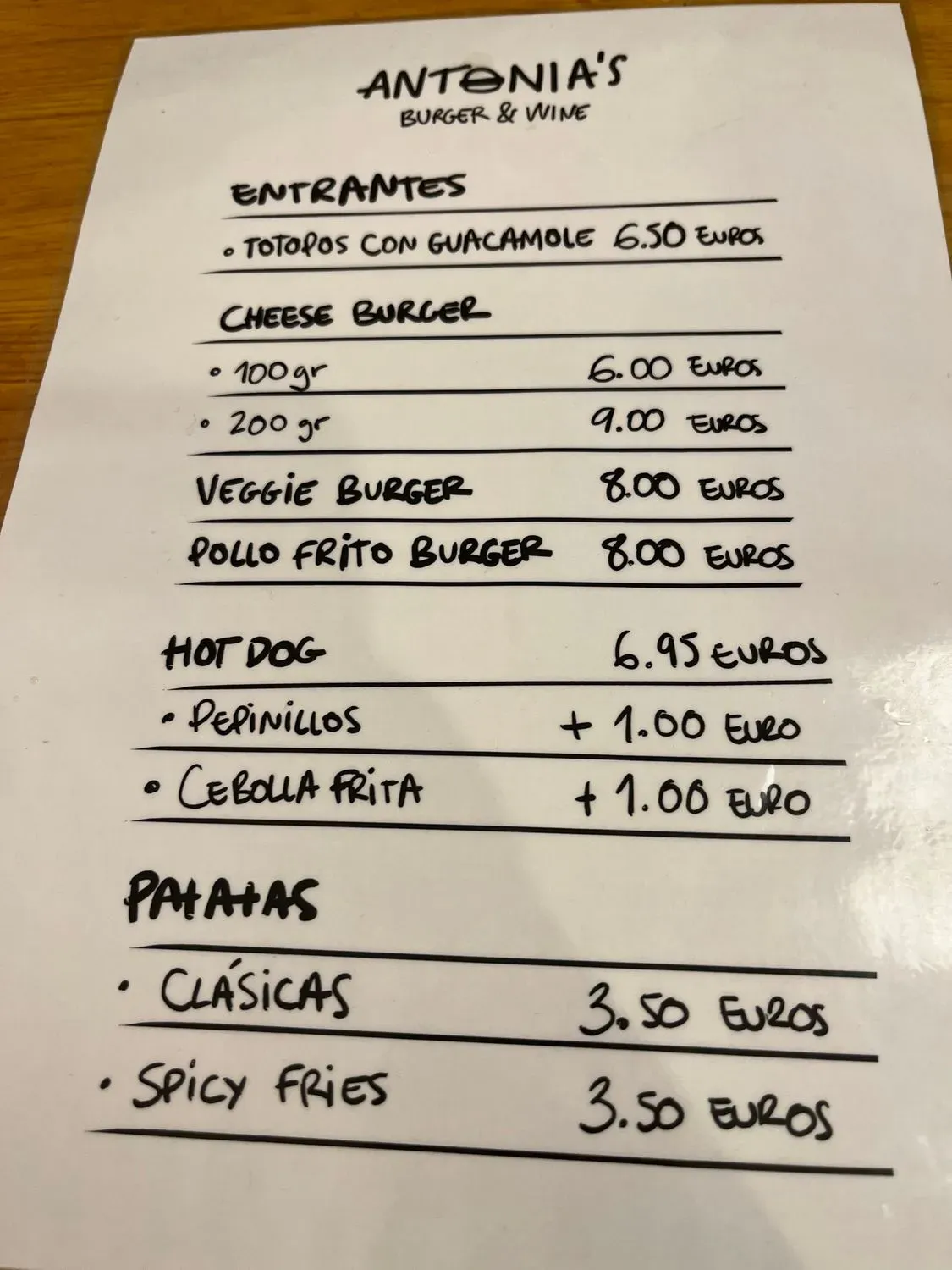 Menu 3