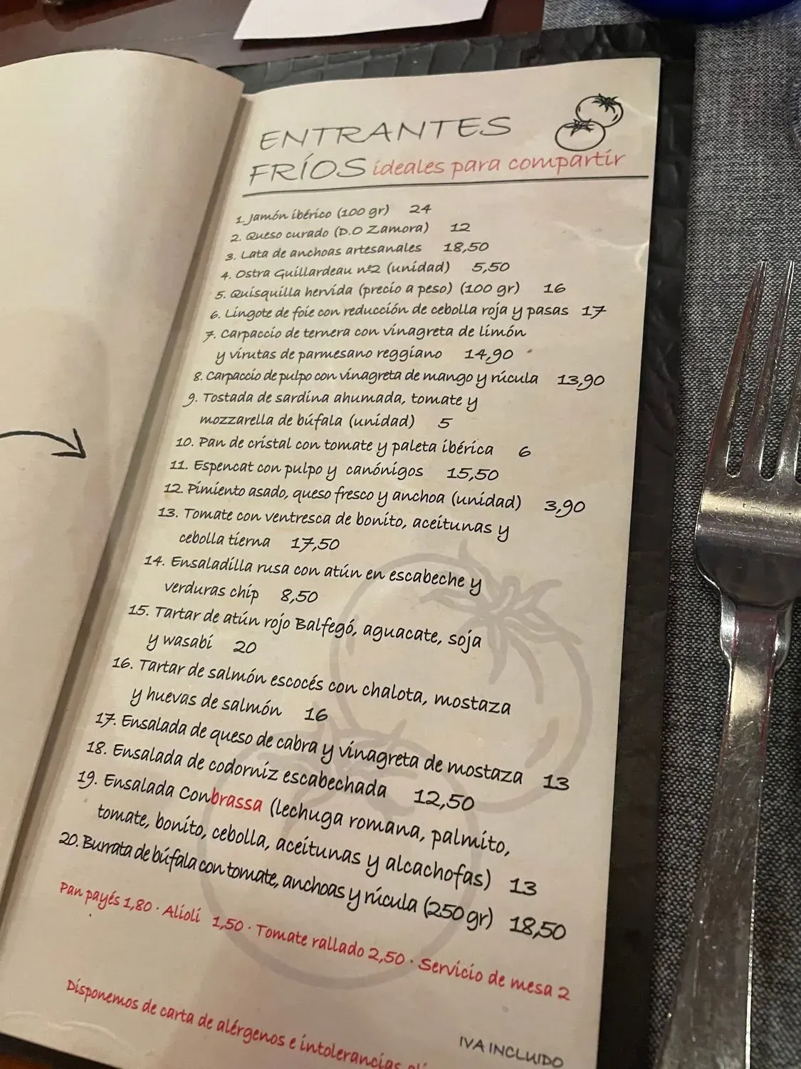 Menu 3