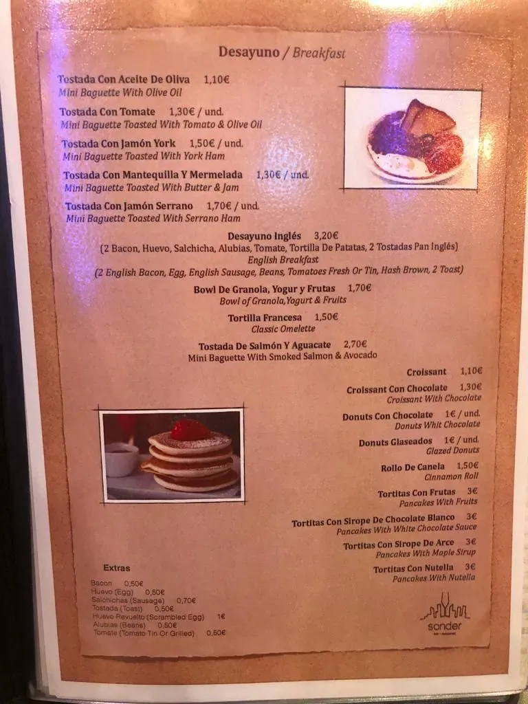 Menu 3