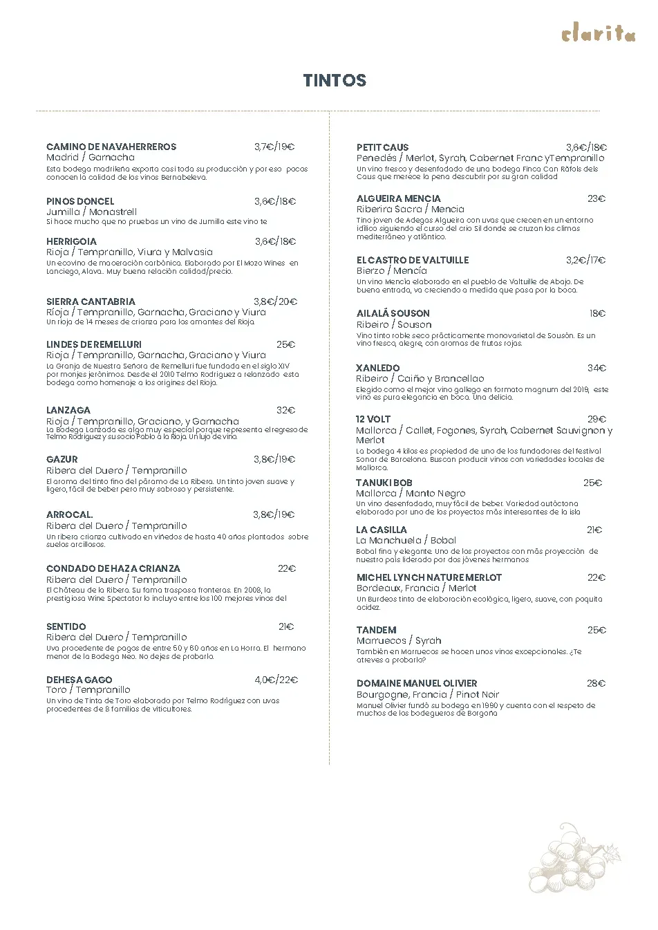 Menu 3