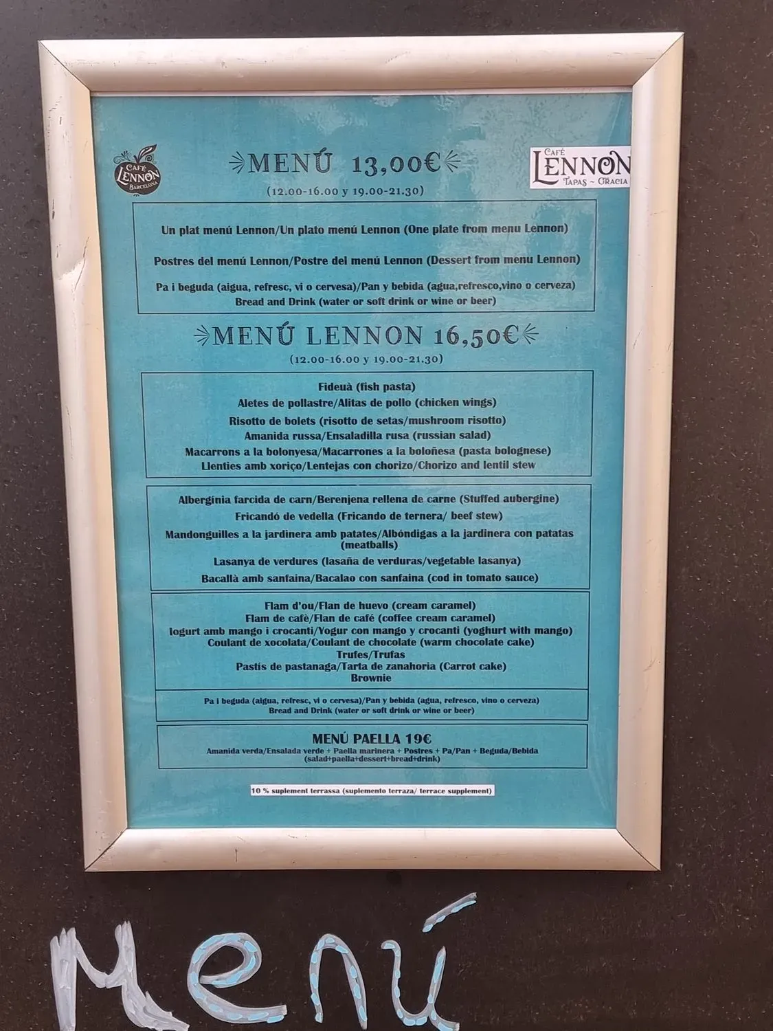 Menu 3