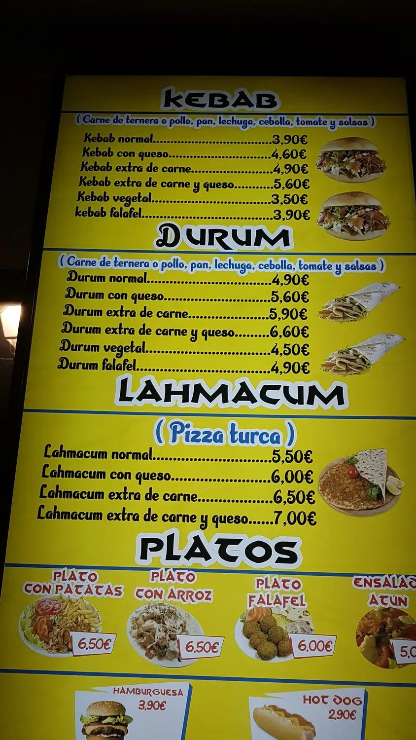 Menu 3