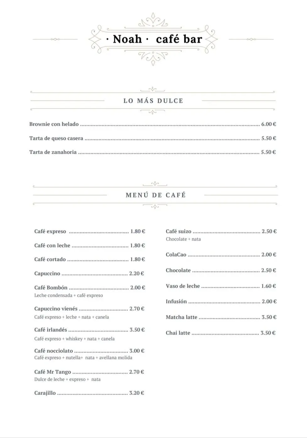 Menu 3