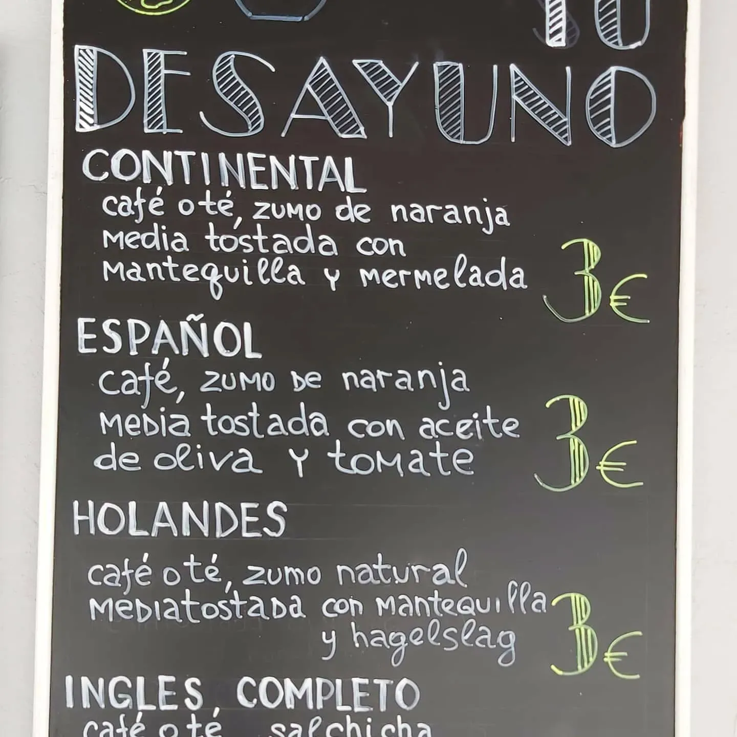 Menu 3