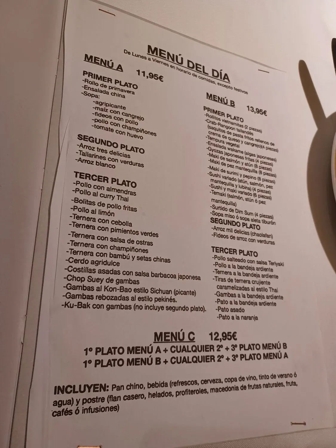 Menu 3