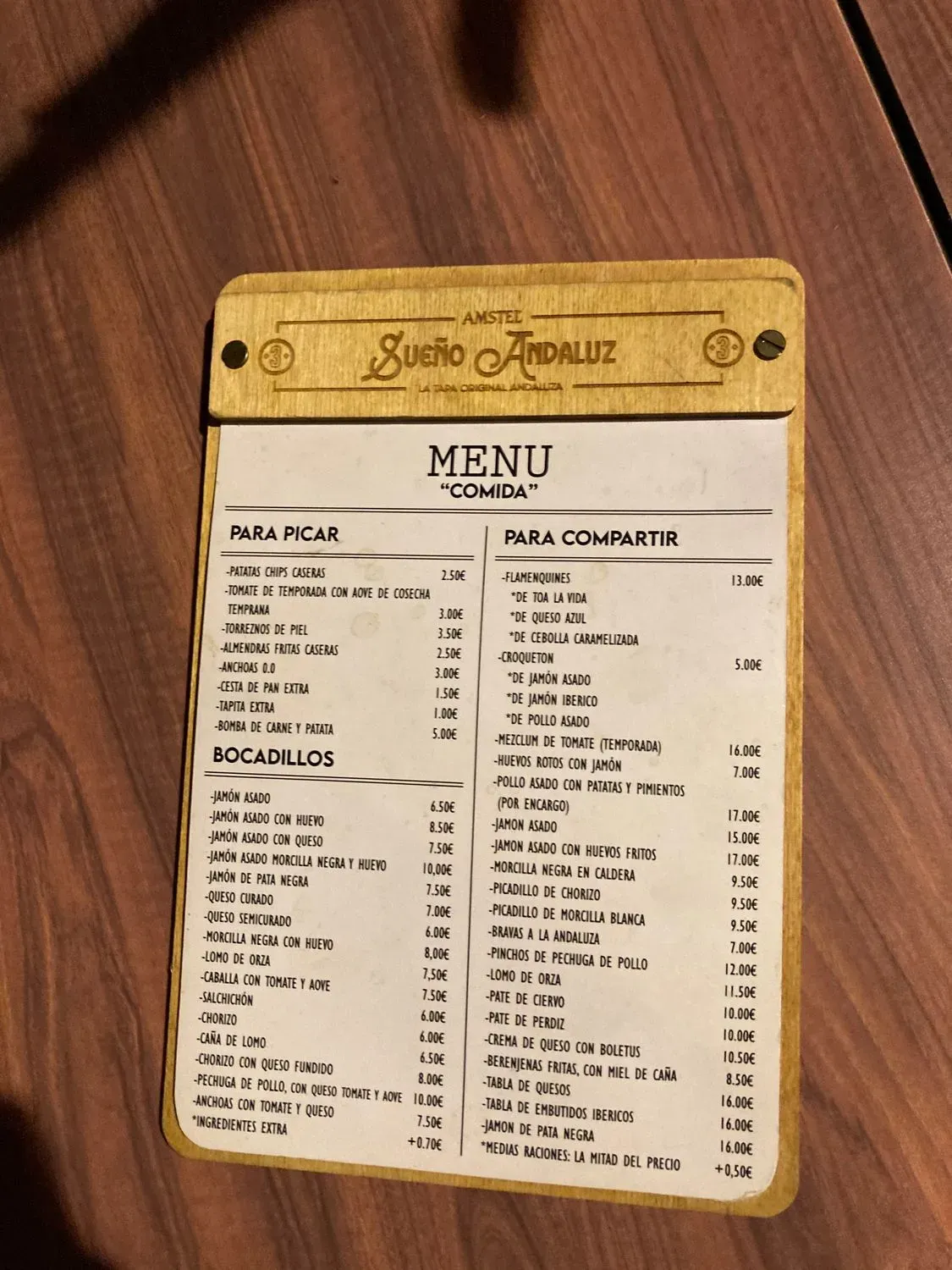 Menu 3