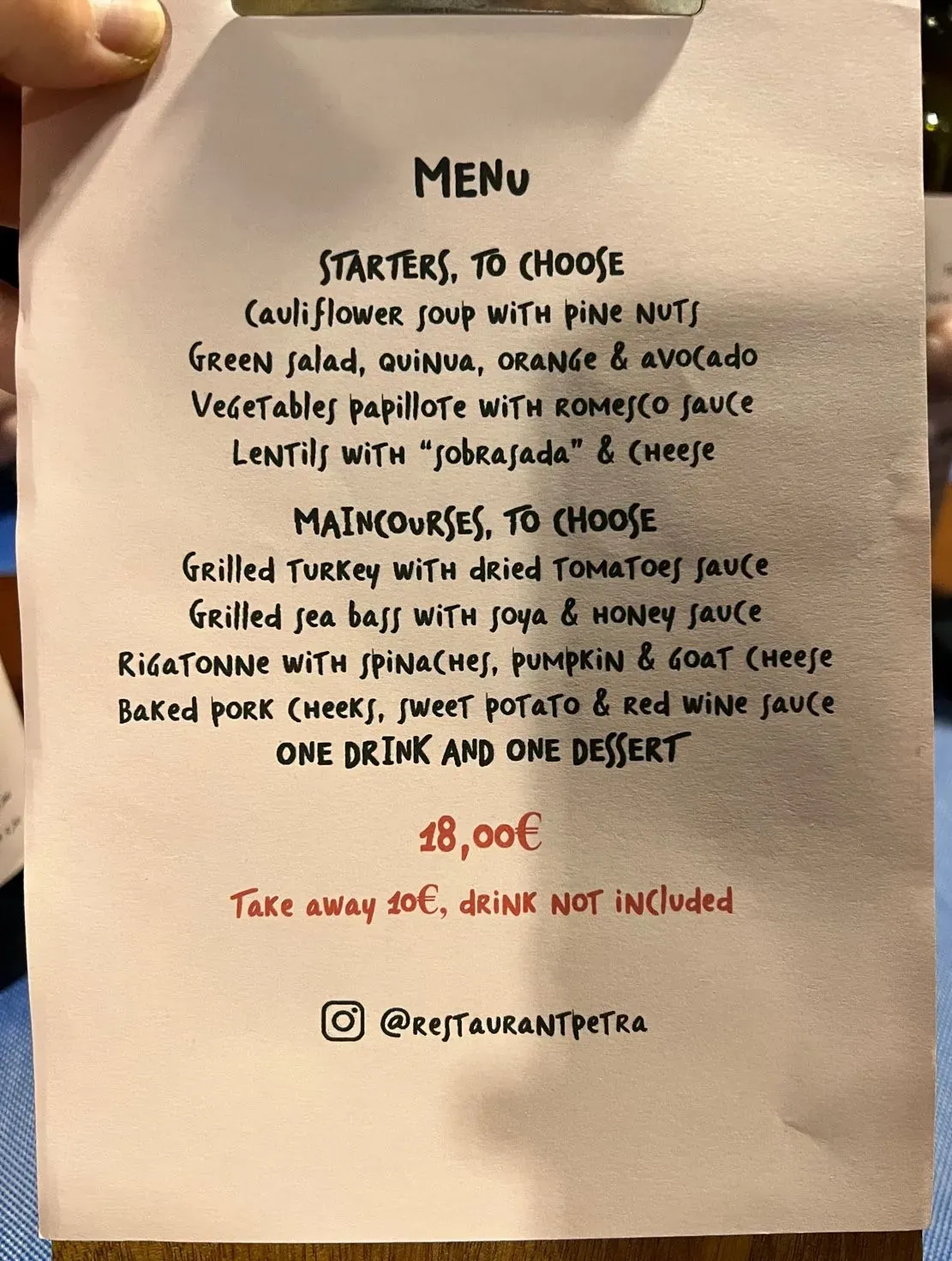 Menu 3