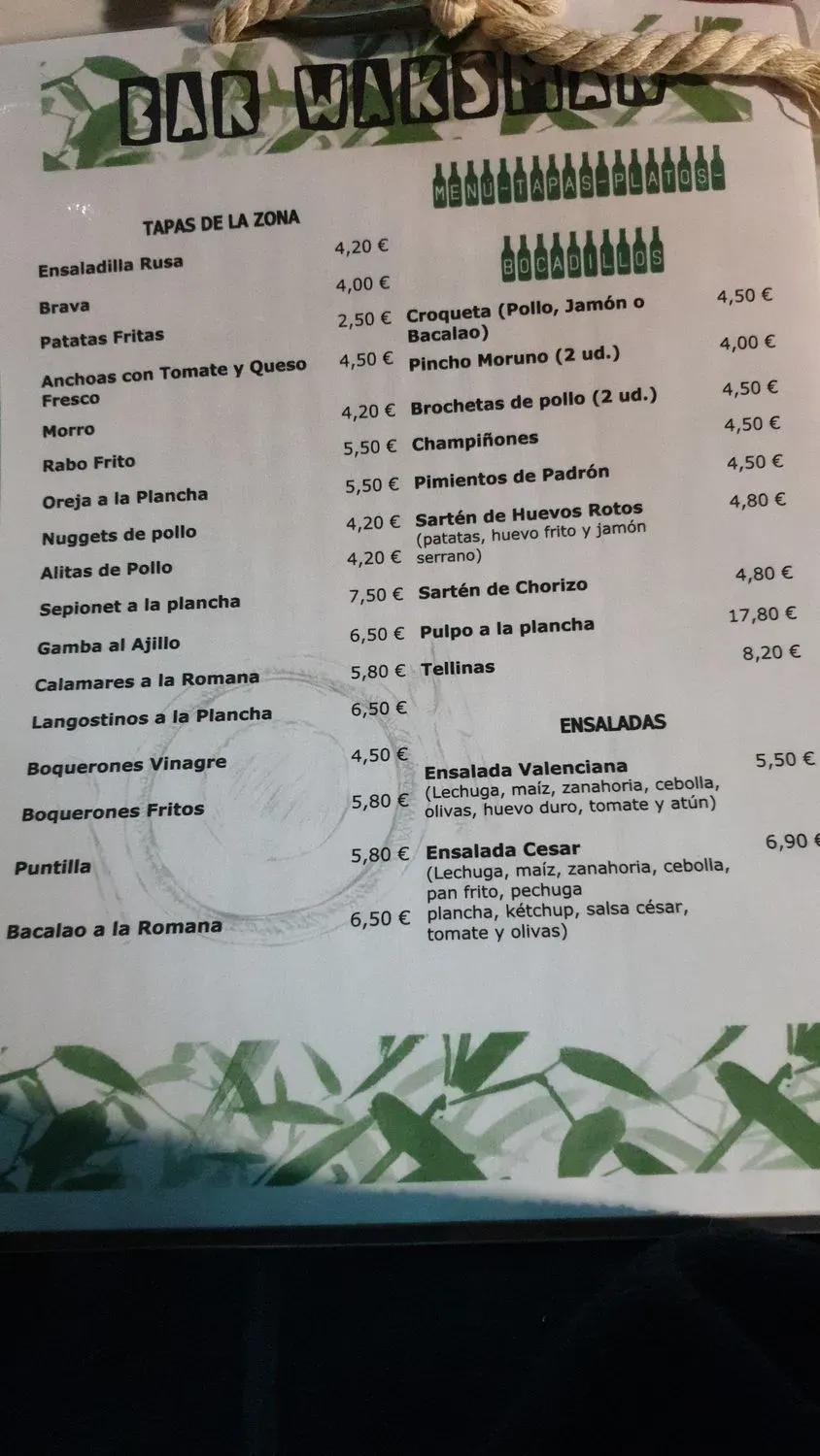 Menu 3