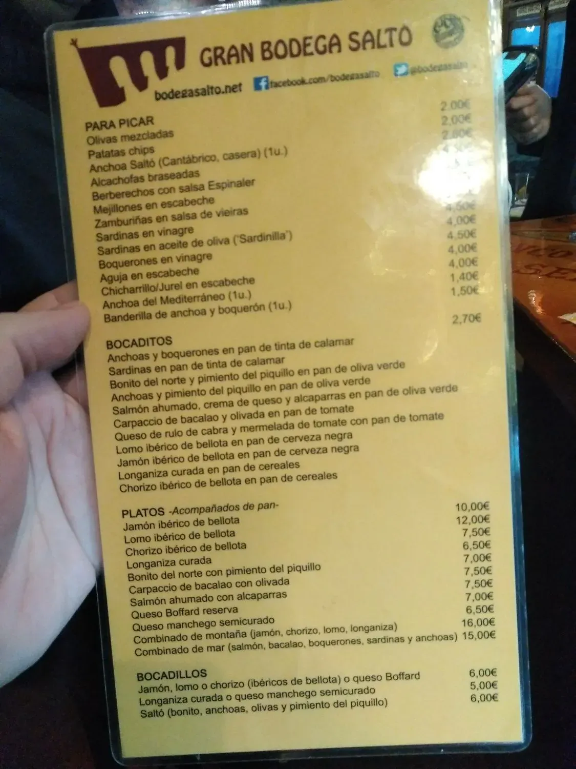 Menu 3