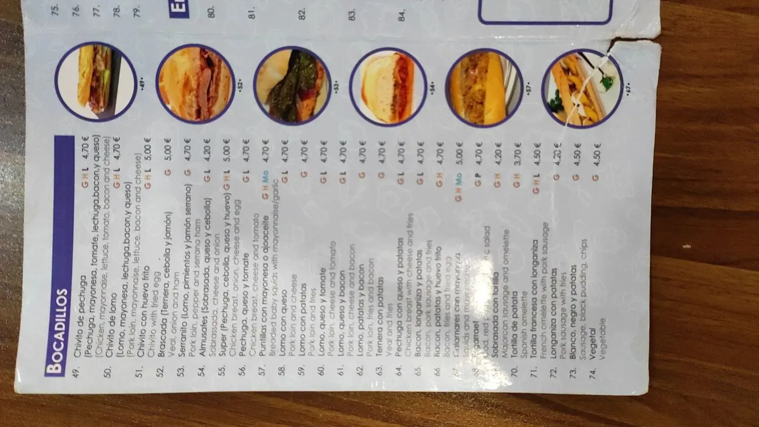 Menu 3