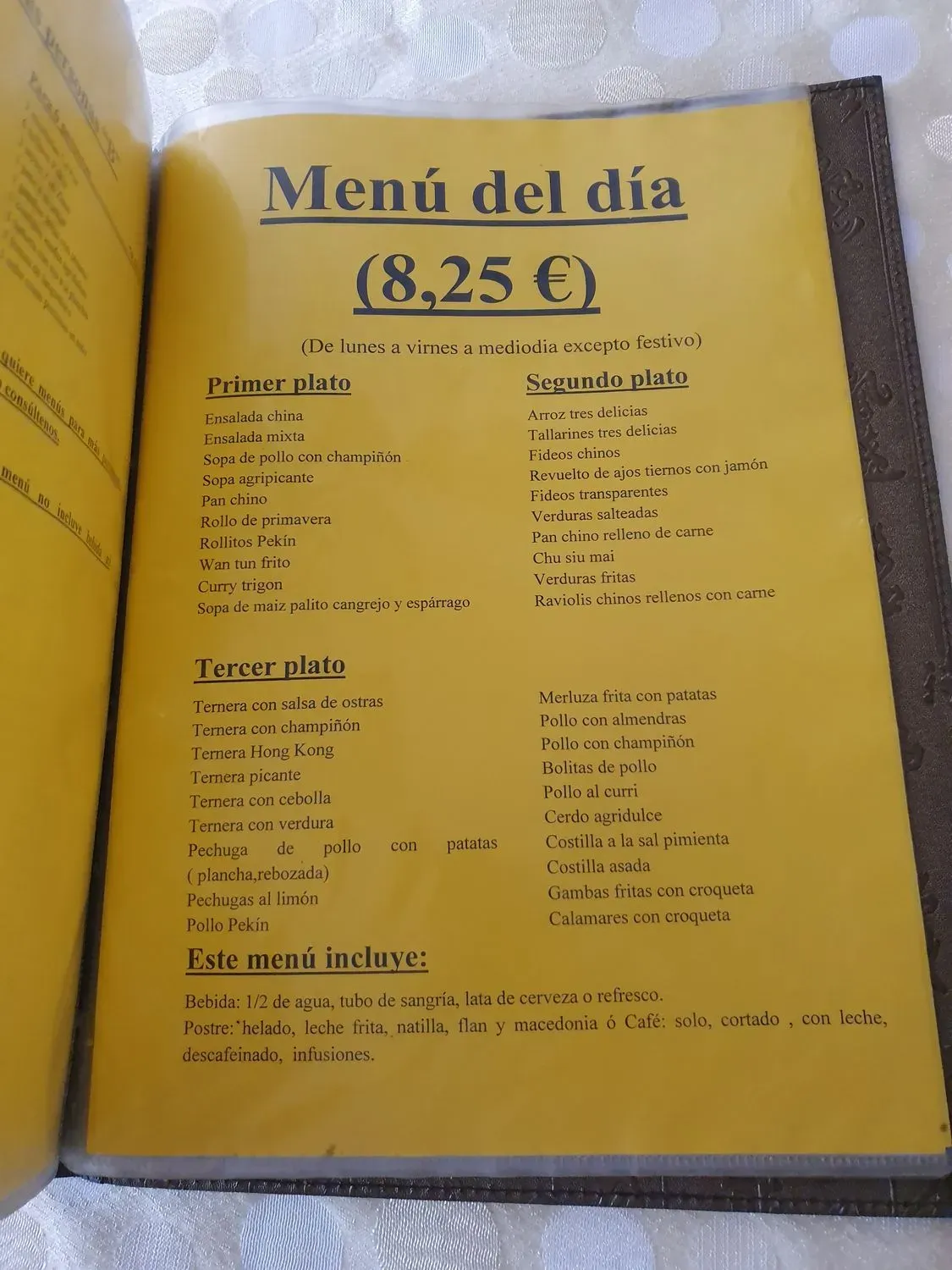 Menu 3