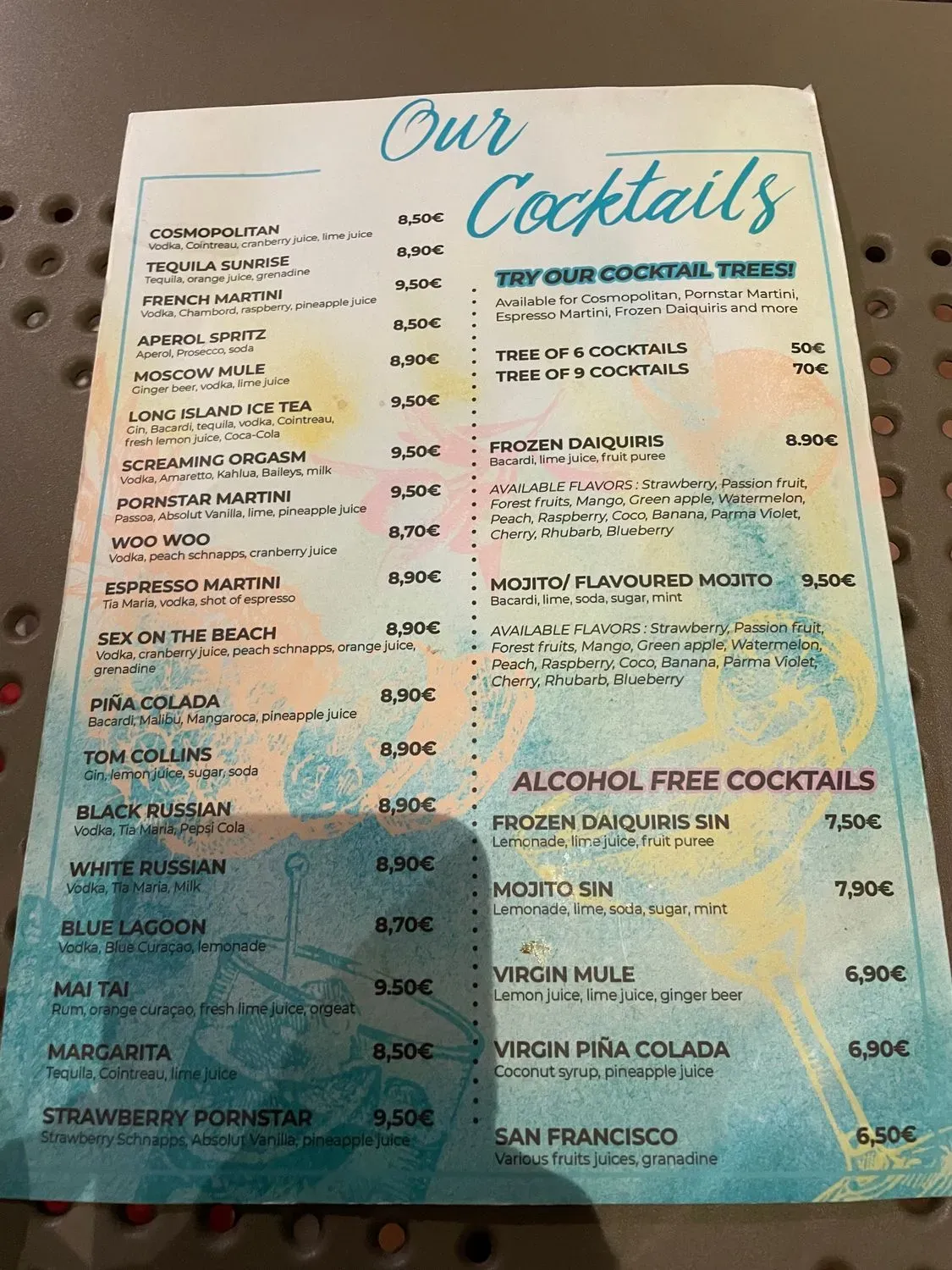 Menu 3