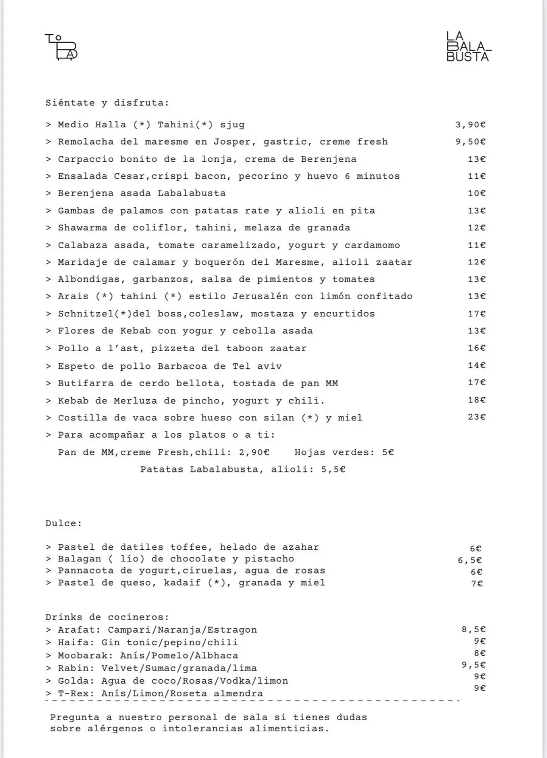 Menu 3