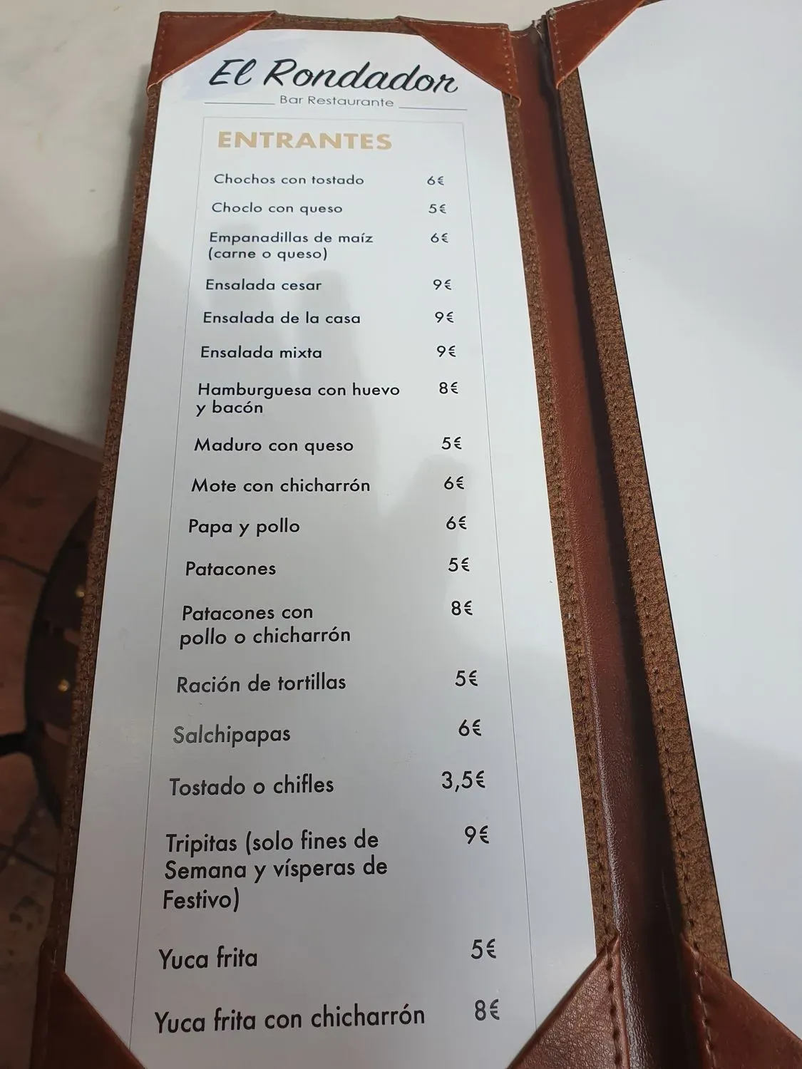 Menu 3