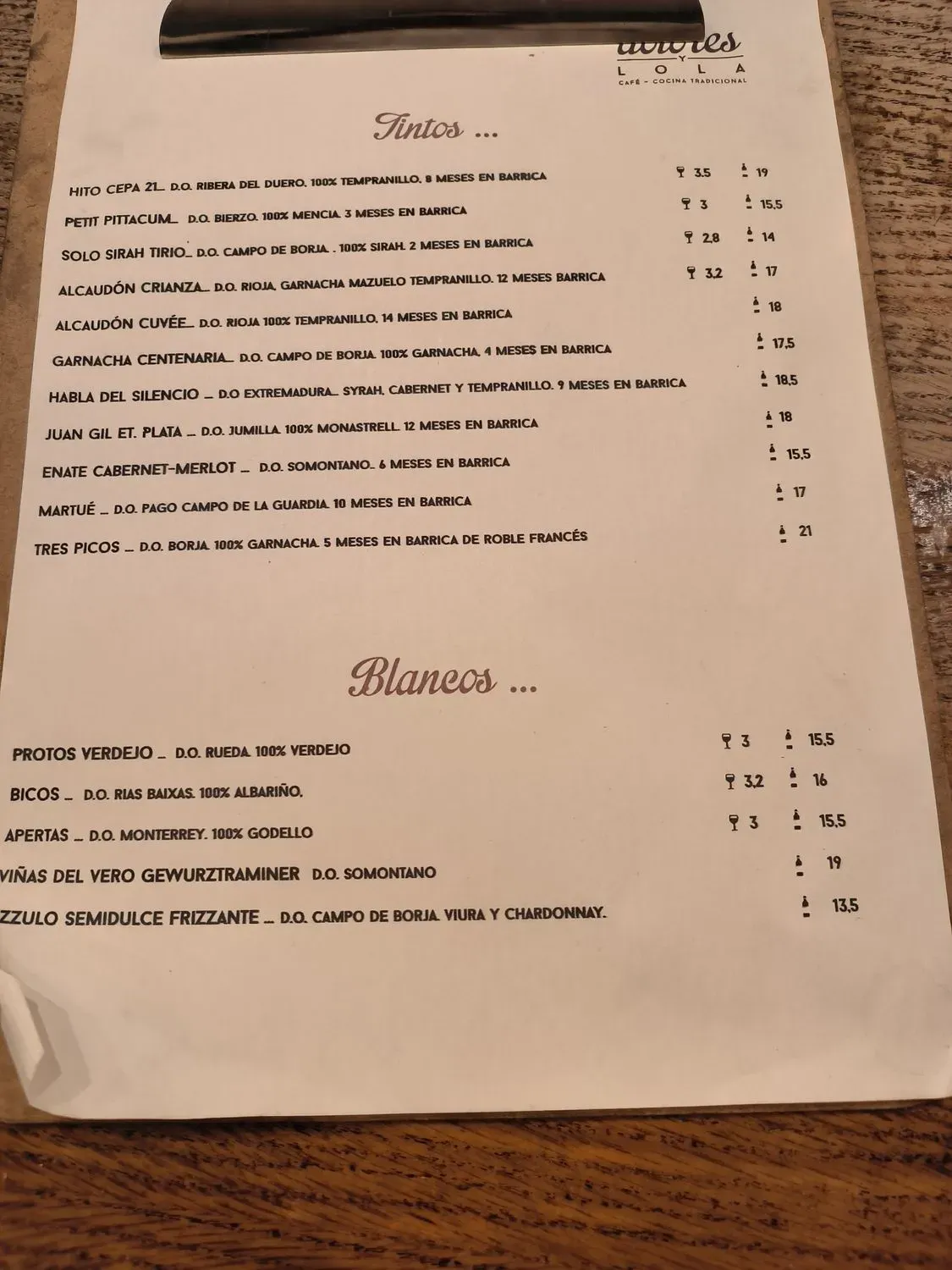 Menu 3