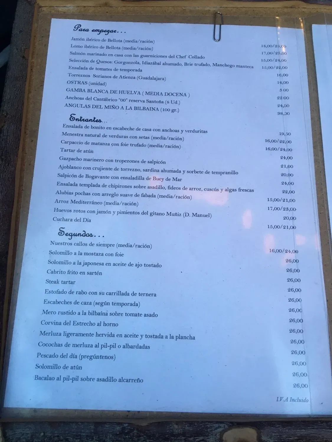 Menu 3