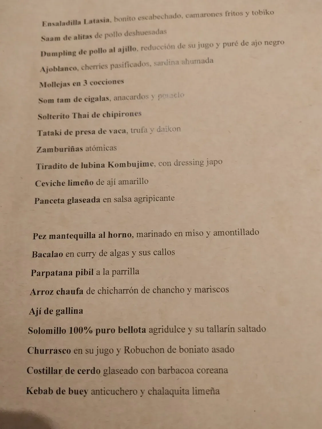 Menu 3