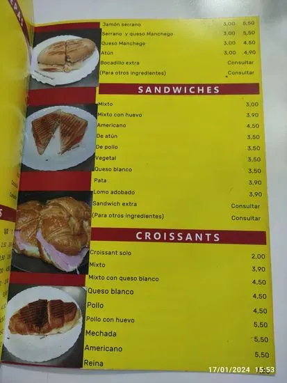 Menu 3