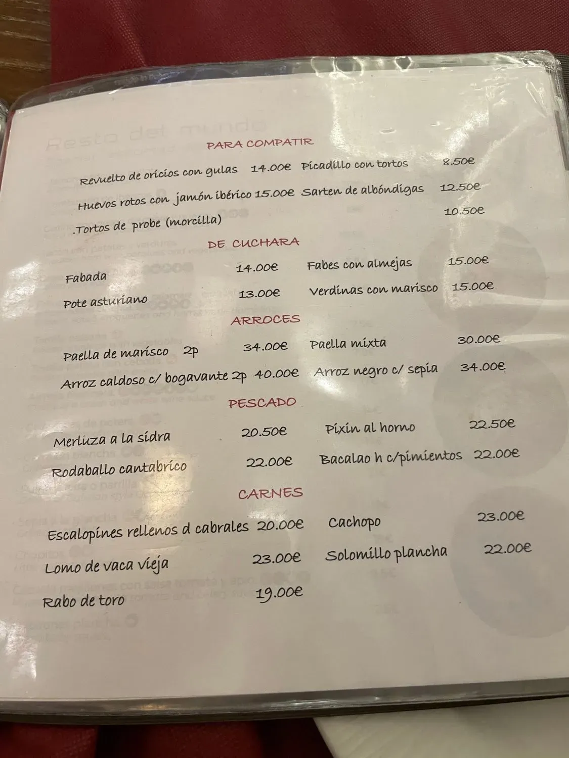 Menu 3