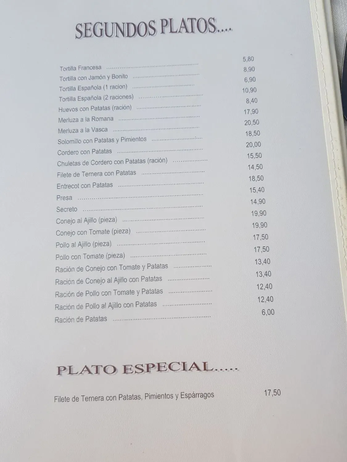 Menu 3