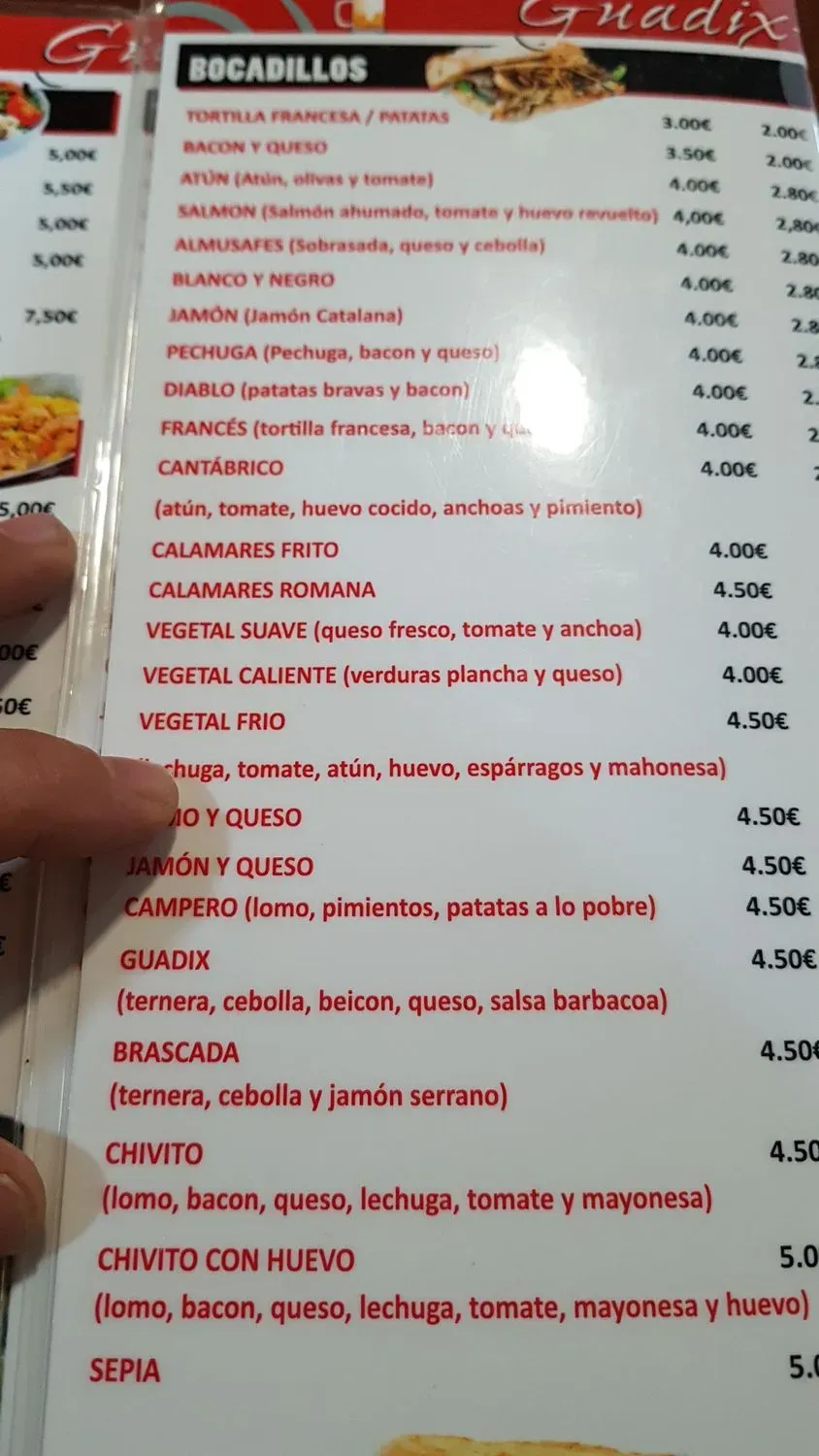 Menu 3