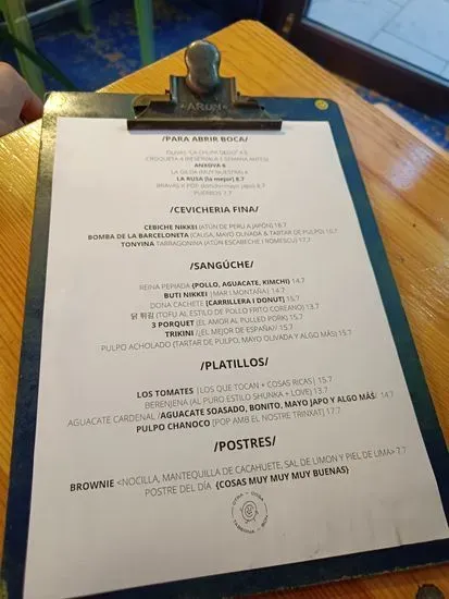 Menu 3