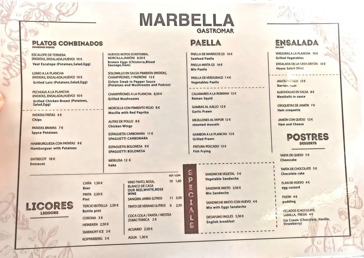 Menu 3