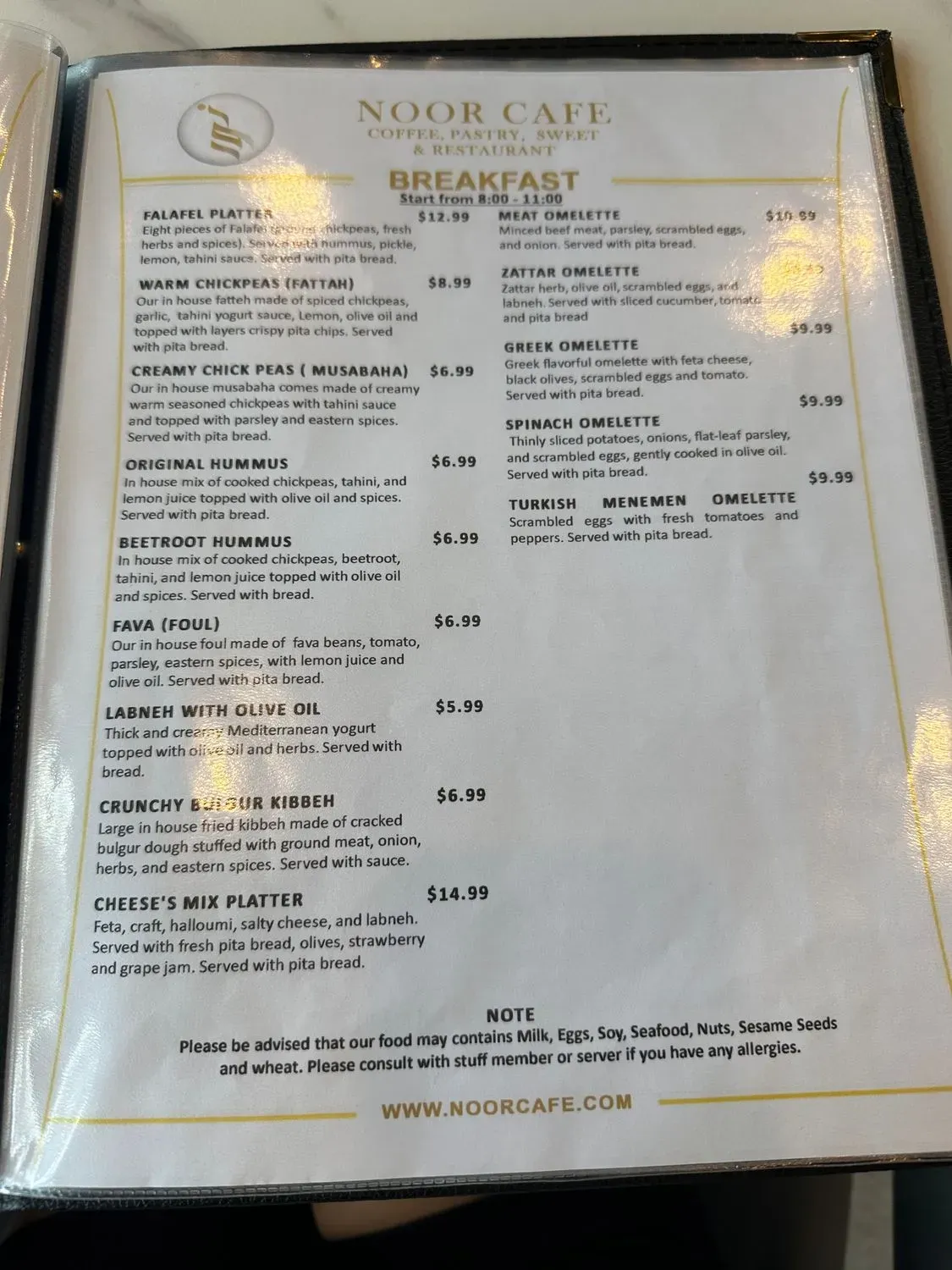 Menu 4