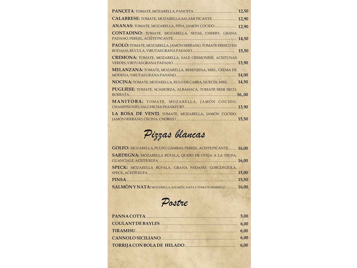 Menu 3