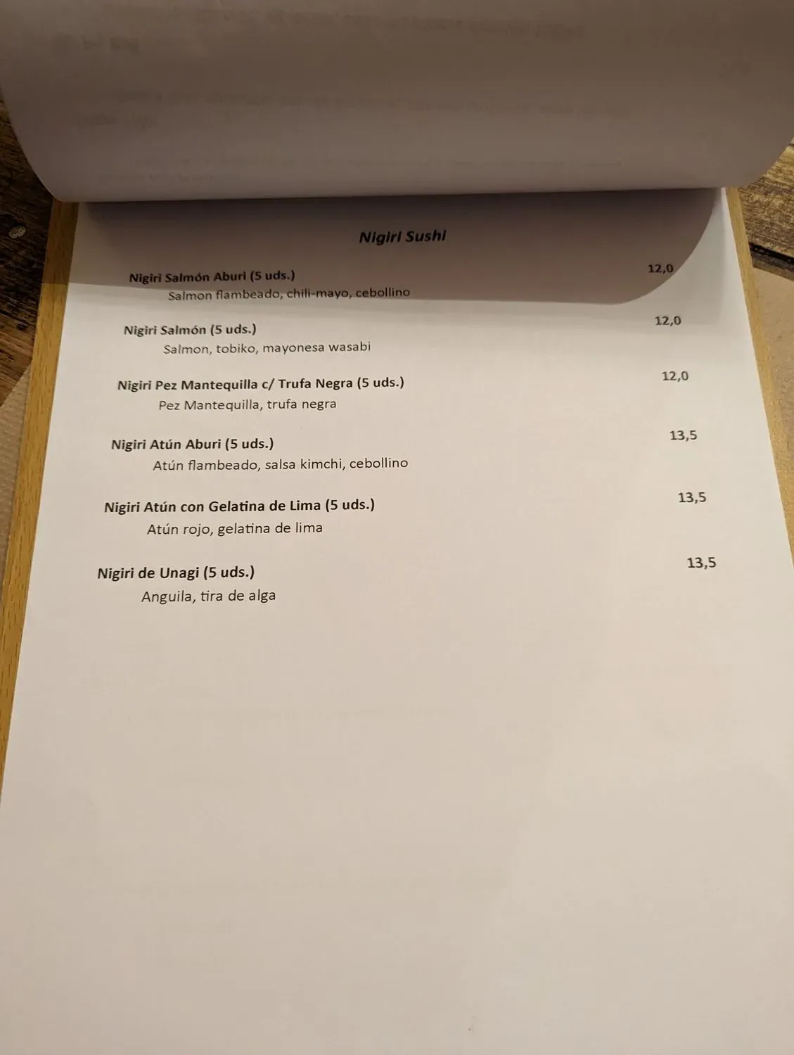 Menu 3