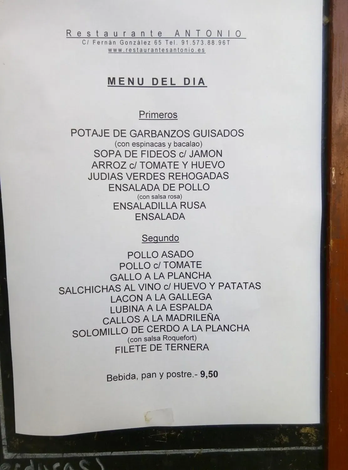 Menu 3