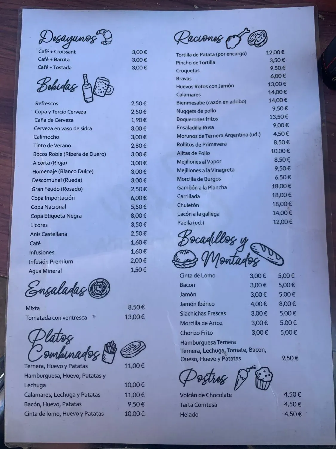 Menu 3