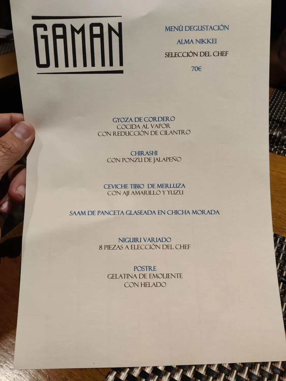 Menu 3