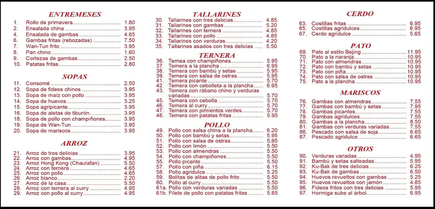 Menu 3