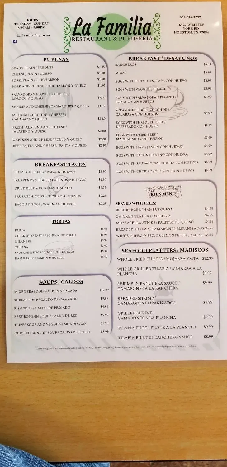 Menu 6